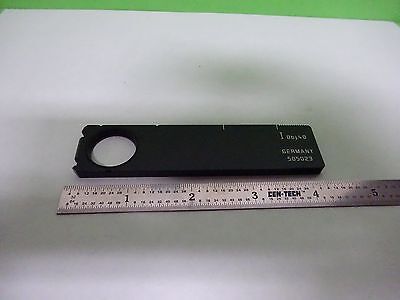 MICROSCOPE PART LEITZ GERMANY SLIDE 505023 OPTICS AS IS BIN#Y2-31