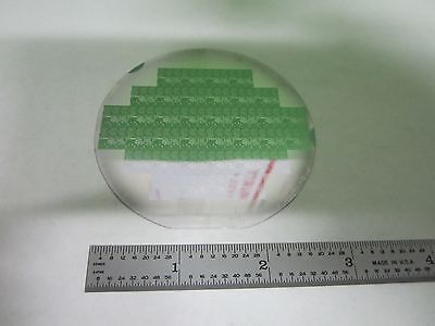 OPTICAL COMPONENTS ON WAFER IN SILICON SUBSTRATE OPTICS AS IS BIN#U8-34