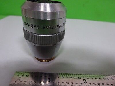 MICROSCOPE LEITZ GERMANY OBJECTIVE NPL 20X DF PLAN INFINITY OPTICS AS IS B#72-55