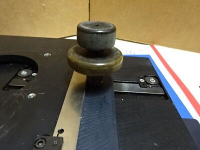 STAGE SPECIMEN TABLE POLYLITE REICHERT AUSTRIA MICROSCOPE PART AS IS #TC-1