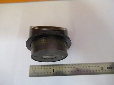 BAUSCH LOMB ANTIQUE HEAD PRISM MICROSCOPE PART OPTICS AS PICTURED &85-B-69