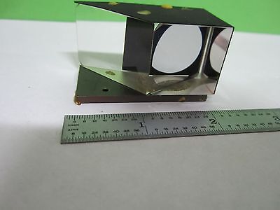 MICROSCOPE PART LEITZ GERMANY MOUNTED PRISM OPTICS AS IS BIN#S6-44