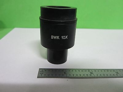 MICROSCOPE PART OLYMPUS JAPAN EYEPIECE BWK 10X OPTICS AS PICTURED BIN#T4-19