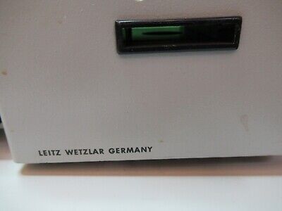 LEITZ ERGOLUX VERTICAL ILLUMINATOR 563343 MICROSCOPE PART AS PICTURED &TC-3 P4