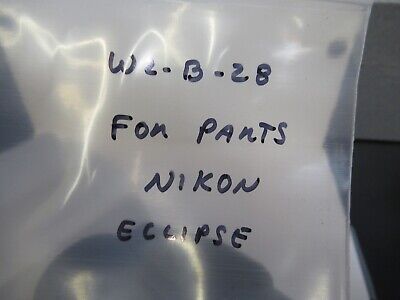 FOR PARTS NIKON JAPAN ECLIPSE HEAD BINOCULAR MICROSCOPE PART AS PICTURED W2-B-28