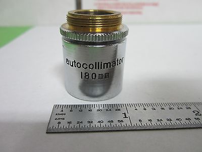 MICROSCOPE OBJECTIVE RESEARCH DEVICES AUTOCOLLIMATOR + IRIS OPTICS BIN#N5-14