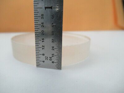 OPTICAL FLAT FUSED SILICA 2" DIAMETER LASER OPTICS AS PICTURED &F5-A-03