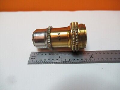 ANTIQUE LEITZ GERMANY POL OBJECTIVE 45X P6 MICROSCOPE OPTICS AS PIC &16-B-13