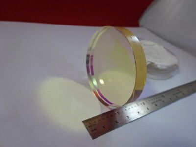 OPTICAL ZERODUR DICHROIC MIRROR SPECTRA PHYSICS LASER OPTICS AS PICTURED &92-91