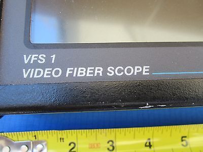 VFS 1 VIDEO FIBER SCOPE DISPLAY VFS1 NTSC AS IS BIN#G1