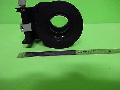 MICROSCOPE PART POLYVAR REICHERT LEICA SUBSTAGE CONDENSER NICE OPTICS BN#W1-50