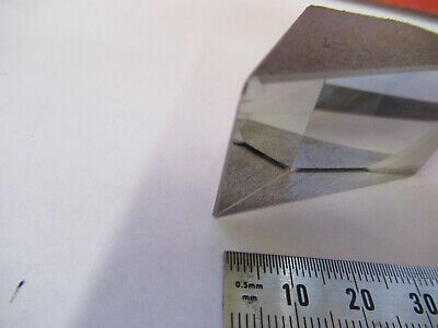 OPTICAL GLASS PRISM OPTICS AS PICTURED #82-A-10