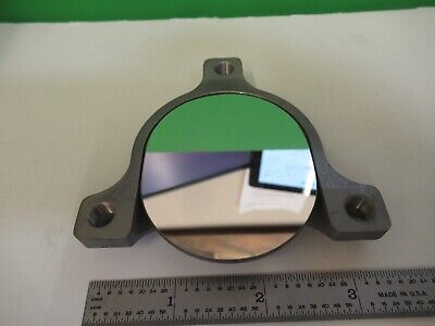 OPTICAL OVAL GLASS MOUNTED MIRROR MIL SPEC OPTICS AS PICTURED &79-A-24