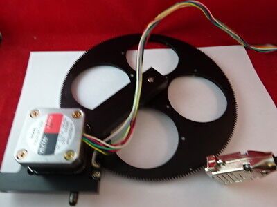 EMPTY OPTICAL MOTORIZED FILTER ALUMINUM WHEEL LASER OPTICS #Q3-A-57