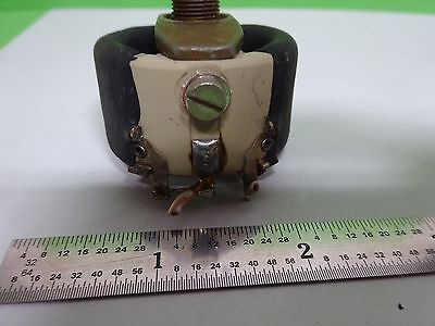 MICROSCOPE PART ZEISS GERMANY RHEOSTAT LAMP ILLUMINATOR CONTROL AS IS BIN#Y5-28