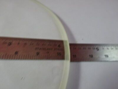 LARGE OPTICAL THICK LENS CONVEX CONCAVE MIL SPEC PRO OPTICS AS PICTURED &94-90