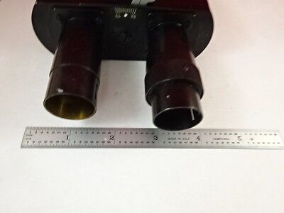 LEITZ GERMANY HEAD ORTHOLUX OPTICS MICROSCOPE PART AS PICTURED &S3-A-05