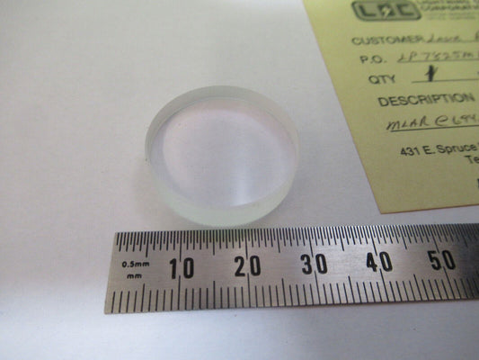 OPTICAL LENS COATED OPTICS AS PICTURED &H3-A-85