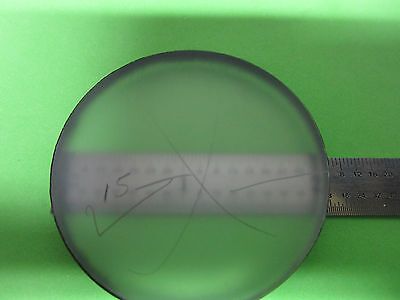 OPTICAL LENS ILLUMINATOR PRE-FORM DULL-POLISHED SIDES LASER OPTICS BIN#4V xvii