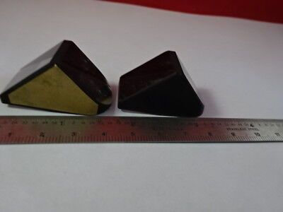 LOT 2 ea VINTAGE PRISM SPENCER AO MICROSCOPE PART HEAD AMERICAN OPTICS &94-A-07