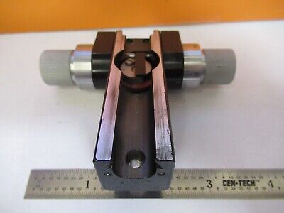 LEITZ GERMANY POL FINE ADJUST MICROSCOPE PART OPTICS AS PICTURED &85-B-29