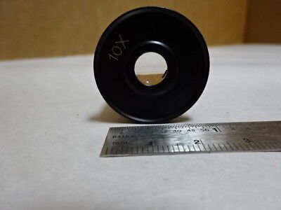 EYEPIECE 10X OPTICS MICROSCOPE PART AS IS &Z7-D-12