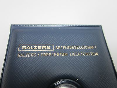 OPTICAL FILTER BALZERS BLUE 408/10 LASER OPTICS AS IS BIN#G7-16