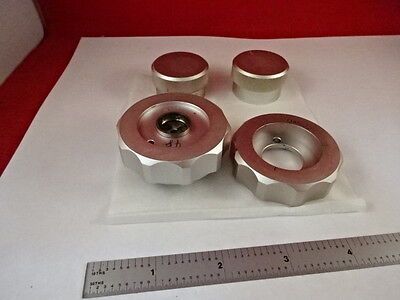 WILD SWISS M12 KNOBS SET MICROSCOPE PART AS IS &V7-A-09