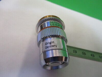 LEICA 2.5X FLUOR GERMANY 567010 OBJECTIVE MICROSCOPE PART AS PICTURED &Q9-A-99