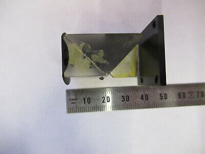 GLASS OPTICAL PRISM OPTICS MICROSCOPE PART AS PICTURED P9-A-72