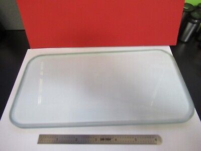 LEITZ GLASS STAGE TABLE TOOLMAKER MEASURING MICROSCOPE PART AS PICTURE &A9-A-105