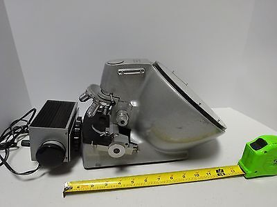 REICHERT AUSTRIA VISOPAN [broken micrometer] OPTICAL MICROSCOPE OPTICS BIN#TB2