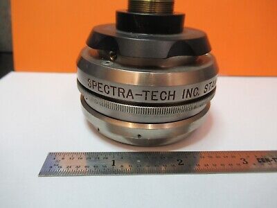 SPECTRA TECH OBJECTIVE 15X REFLECTIVE OPTICS MICROSCOPE PART AS PICTURE &W8-A-72