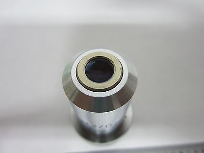 MICROSCOPE PART OBJECTIVE LEITZ WETZLAR 10X GERMANY OPTICS BIN#Q5-12