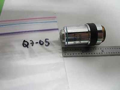 MICROSCOPE PART BAUSCH LOMB 40X OBJECTIVE OPTICS AS IS BIN#Q7-05