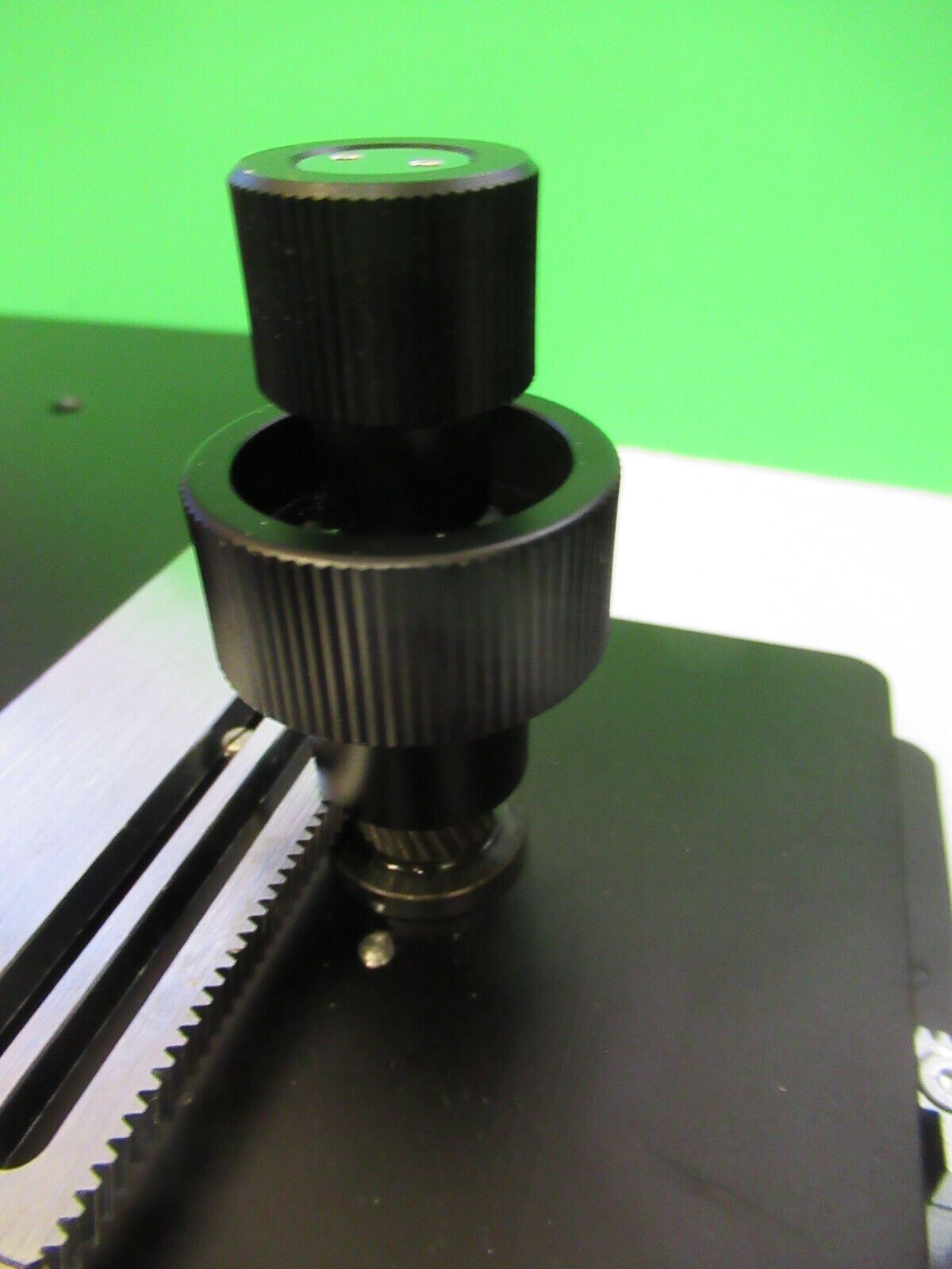 FISHER SCIENTIFIC JAPAN  XY STAGE TABLE MICROSCOPE PART AS PICTURED W5-B-121