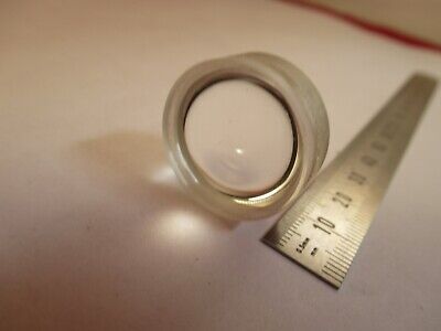 OPTICAL GLASS CONVEX LENS DOME OPTICS AS PICTURED &8-A-93