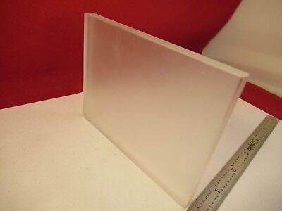 OPTICAL TRANSLUCENT THICK PLATE GLASS DIFFUSER FROSTED PRO OPTICS &H1-B-02