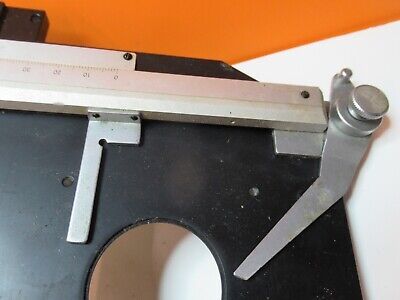 NIKON JAPAN STAGE TABLE X-Y MICROSCOPE PART AS PICTURED #FT-5-05