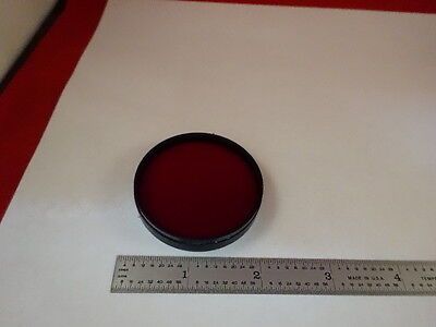 OPTICAL RED GLASS FILTER LASER OPTICS B#AG-18