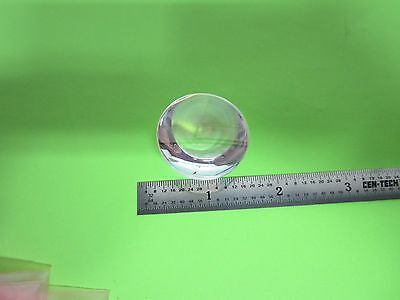 OPTICAL MICROSCOPE ILLUMINATOR CONVEX LENS LASER OPTICS BIN#8Y-88