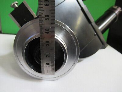 ERNST LEITZ TRINOCULAR HEAD OPTICS MICROSCOPE PART AS PICTURED #R9-A-08