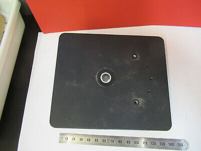 WOLFE WETZLAR GERMANY STAGE TABLE MICROSCOPE PART AS PICTURED #8Y-A-05