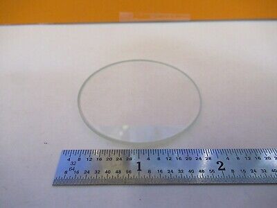 OPTICAL PLANO GLASS ROUND PLATE OPTICS AS PICTURED &3K-A-15