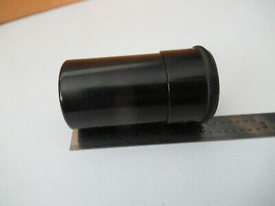 CARL ZEISS EMPTY OBJECTIVE CAN 1/12" 100  MICROSCOPE PART AS PICTURED #F2-A-42