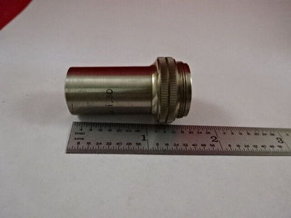 UNKNOWN MAKER IMMERSION OBJECTIVE 105X MICROSCOPE PART OPTICS AS IS &33-A-107