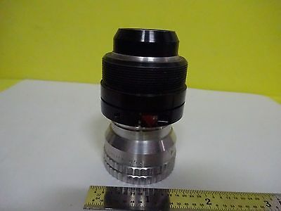 MICROSCOPE PART OPTICAL SOMCO 16 mm TV LENS CAMERA OPTICS AS IS BIN#P7-10