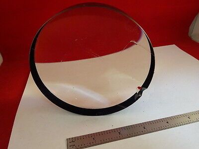 FOR PARTS OPTICAL PLANO CONVEX LENS FL 3" [CHIP EDGE]  OPTICS #21-A-07