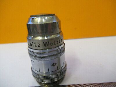 ANTIQUE ERNST LEITZ 3mm APO OBJECTIVE MICROSCOPE PART AS PICTURED P9-A-61