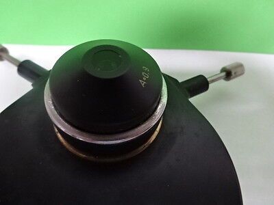 MICROSCOPE PART M20 WILD HEERBRUGG SWISS CONDENSER PHASE AS IS BIN#AC-56